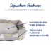 Top Paw Dog Print Cuddler Bed image thumbnail 3