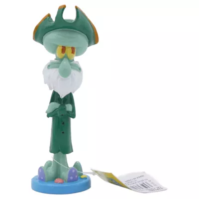 Penn-Plax® SpongBob Pirate Squidward Halloween Aquarium Ornament Fish Tank Decor - Image 1
