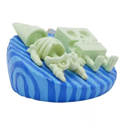 Penn-Plax® SpongBob & Patrick Skeleton Glow in the Dark Halloween Aquarium Ornament Decor - Image 4