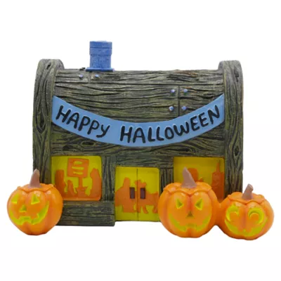Penn-Plax® SpongBob Krusty Krab Halloween Aquarium Ornament Fish Tank Decor - Image 1