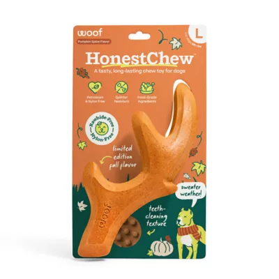 Woof Honest Chew Antler Dog Toy - Image 1