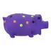 Multipet® Globlet Pig Dog Toy Purple image thumbnail 3