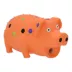 Multipet® Globlet Pig Dog Toy Orange image thumbnail 1
