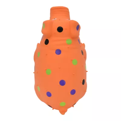 Multipet® Globlet Pig Dog Toy Orange - Image 5