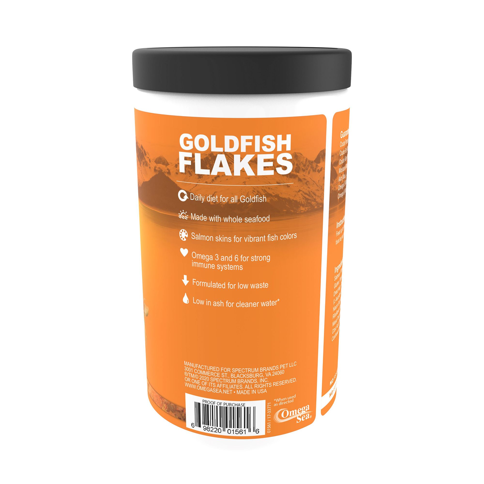 Omega One® Goldfish Flakes Fish Food Complete Diet - thumbnail 4