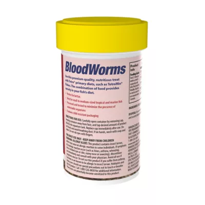 Tetra® BloodWorms Freeze Dried Fish Food Fish Treat for Aquarium Fish - Image 4