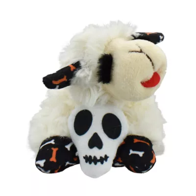 Multipet® Lamb Chop Bones Plush Squeaker Dog Toy - Image 1