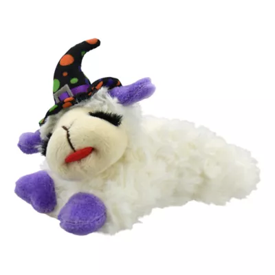 Multipet® Lamb Chop With Hat Plush Squeaker Dog Toy - Image 2