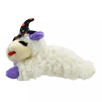Multipet® Lamb Chop With Hat Plush Squeaker Dog Toy - Image 3