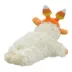 Multipet® Lamb Chop Candy Corn Plush Squeaker Dog Toy image thumbnail 5
