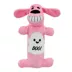 Multipet® Bobo Pink Plush Dog Toy image thumbnail 1