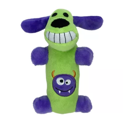 Multipet® Bobo Green & Purple Dog Toy - Image 1