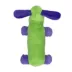 Multipet® Bobo Green & Purple Dog Toy image thumbnail 4