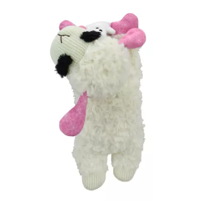 Multipet® Lamb Chop Holding Ghost Plush Squeaker Dog Toy - Image 3