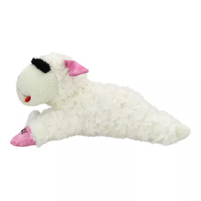 Multipet® Lamb Chop Holding Ghost Plush Squeaker Dog Toy - Image 4