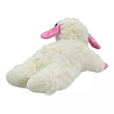 Multipet® Lamb Chop Holding Ghost Plush Squeaker Dog Toy - Image 5