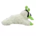Multipet® Lamb Chop Green With Angena Eye Plush Squeaker Dog Toy image thumbnail 5