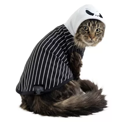 Disney's Jack Skellington Cat Hoodie - Image 1