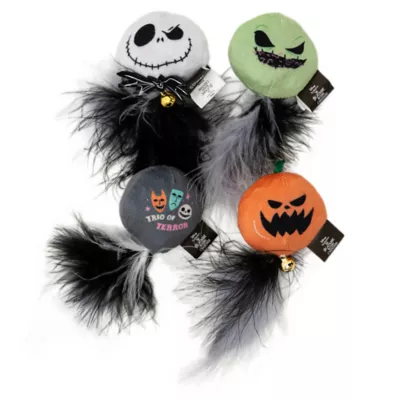 GMASON Nightmare Before Christmas Plush with Feather Cat Toys - Image 1