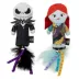 GMASON Nightmare Before Christmas Jack & Sally Plush with Fethers Cat Toy image thumbnail 1