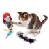 GMASON Nightmare Before Christmas Jack & Sally Plush with Fethers Cat Toy image thumbnail 5