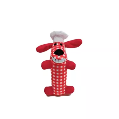 Multipet Bobo Red Hat Dog Toy - Image 1