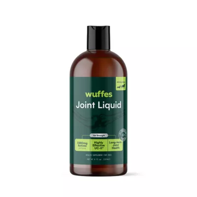 Wuffes Dog Joint Liquid, Improves Joint Health, Powered by UC-II® Collagen, 8-fl oz bottle - Image 1