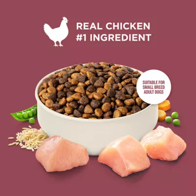 Rachael Ray Nutrish Whole Health Blend Small Breed Adult Dry Dog Food - Chicken & Veggies - Image 3
