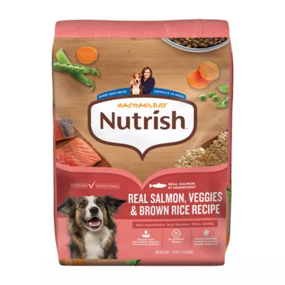 Rachael Ray Nutrish Adult Dog Dry Food - Salmon, Veggies & Brown Rice - Image 1