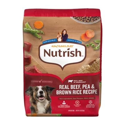 Rachael Ray Nutrish Adult Dog Dry Food - Beef, Pea & Brown Rice - Image 1
