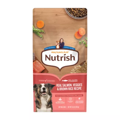 Rachael Ray Nutrish Adult Dog Dry Food - Salmon, Veggies & Brown Rice - Image 1