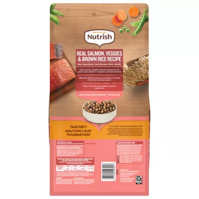 Rachael Ray Nutrish Adult Dog Dry Food - Salmon, Veggies & Brown Rice - Image 2