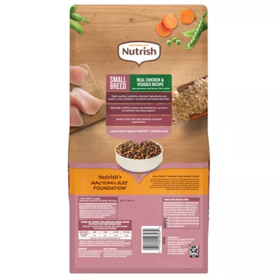 Rachael Ray Nutrish Adult Small Breed Dog Dry Food - Chicken & Brown Rice - Image 2