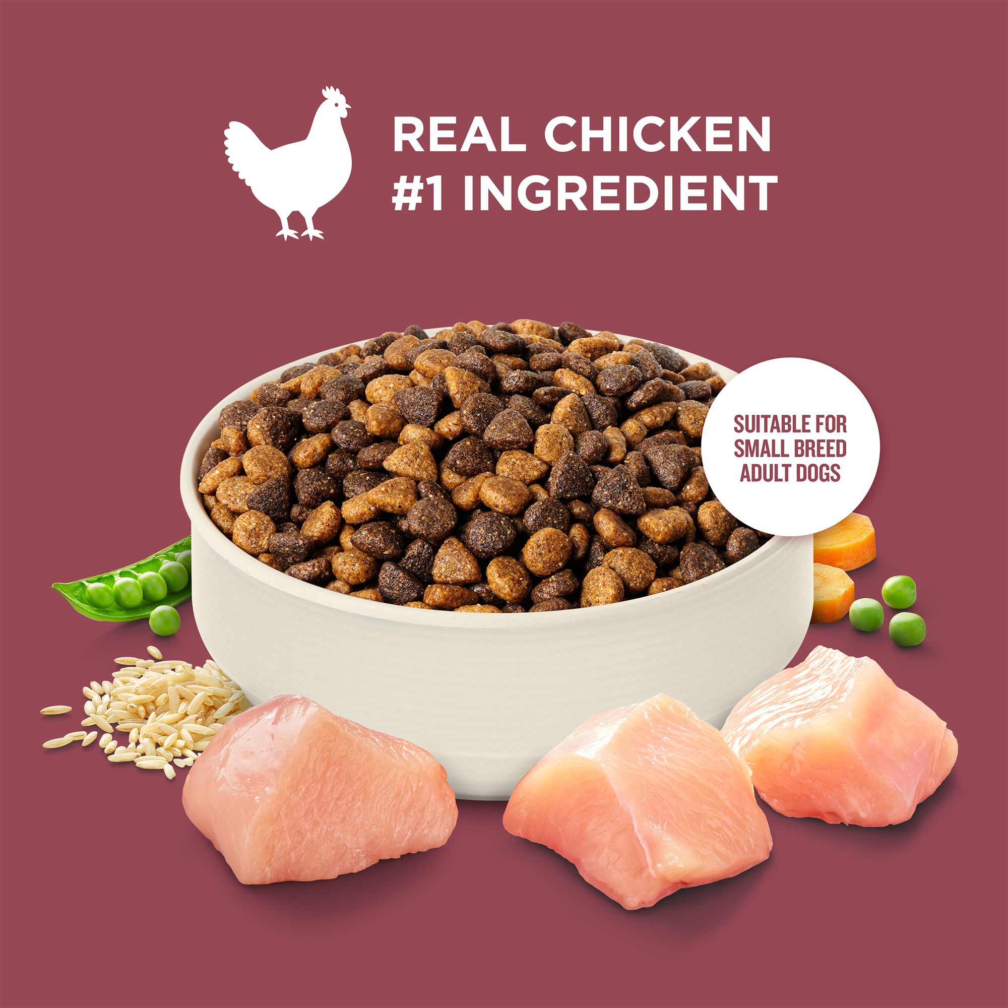 Rachael Ray Nutrish Whole Health Blend Small Breed Adult Dry Dog