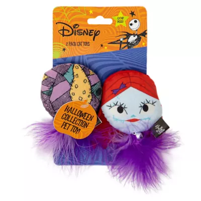 GMASON Nightmare Before Christmas Sally Plush Ball Cat Toy 2-Pack - Image 3