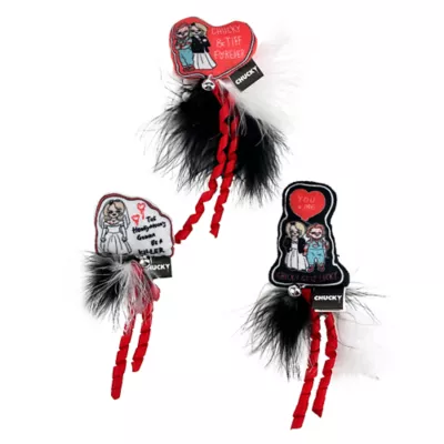 GMASON Chucky Plush with Feater Cat Toys 3-Pack - Image 1