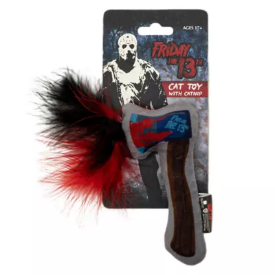 GMASON Friday the 13th Plush with Feather Cat Toy - Image 3