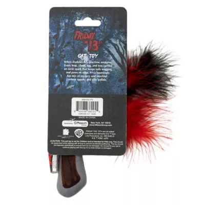 GMASON Friday the 13th Plush with Feather Cat Toy - Image 4