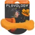 Playology Pumpkin Spice Scented Crunchy Femur Bone Jumbo Dog Toy, Large image thumbnail 1