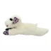 Multipet® Lamb Chop Green/Purple Plush Squeaker Dog Toy image thumbnail 3