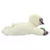 Multipet® Lamb Chop Green/Purple Plush Squeaker Dog Toy image thumbnail 4