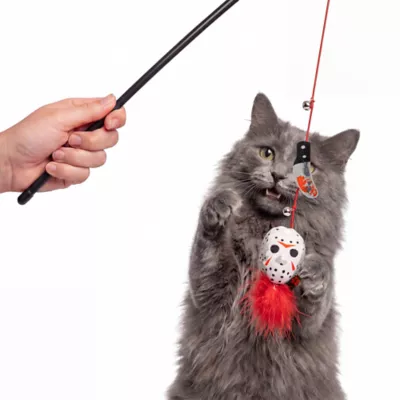 GMASON Friday the 13th Mask Plush Teaser Cat Toy - Image 5