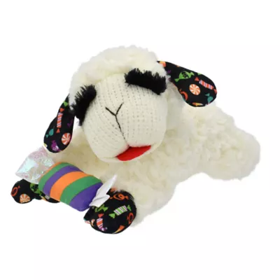 Multipet® Lamb Chop With Candy Plush Squeaker Dog Toy - Image 2