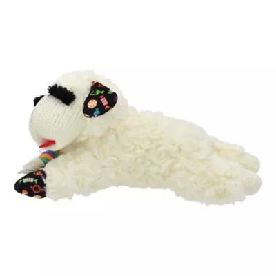 Multipet® Lamb Chop With Candy Plush Squeaker Dog Toy - Image 3