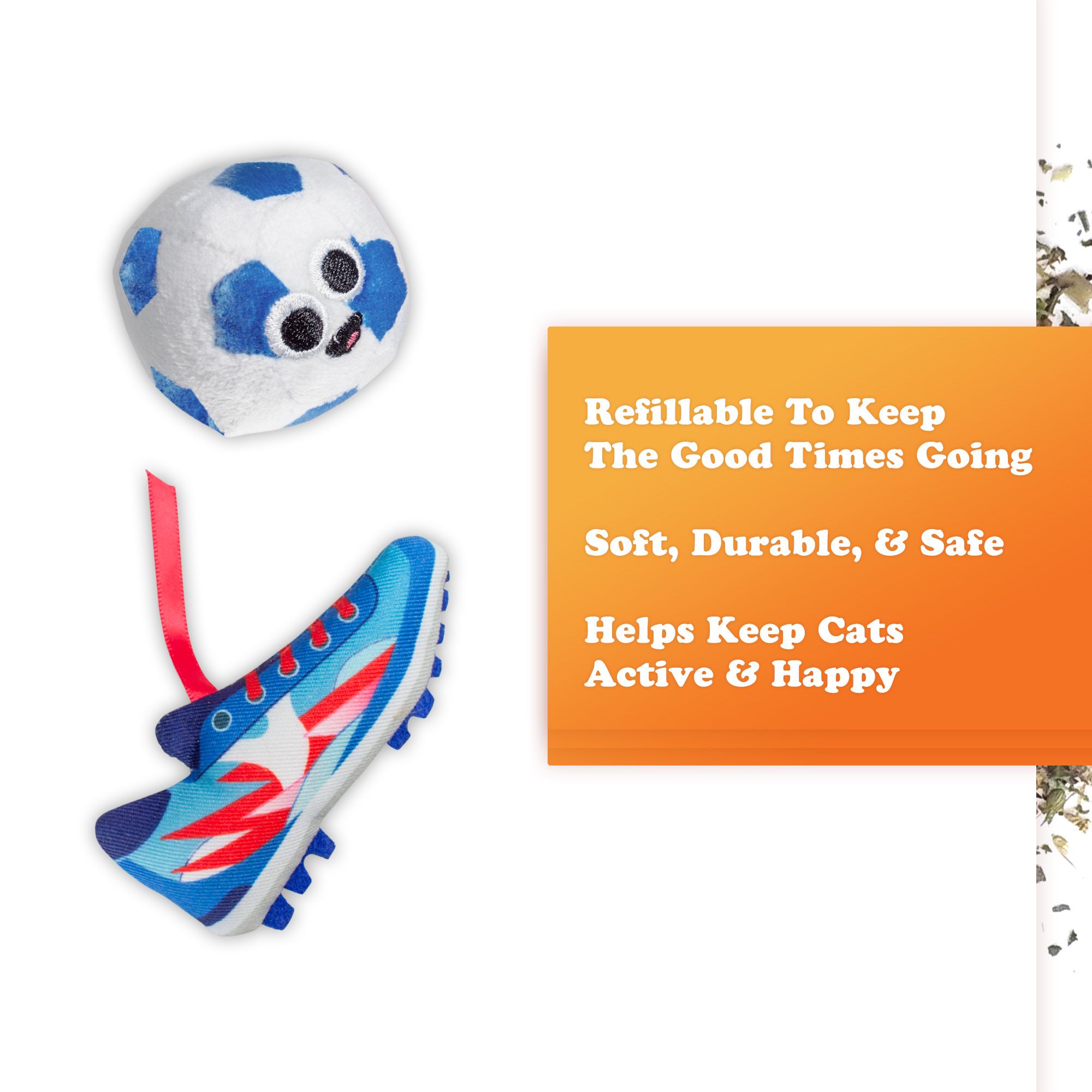 Meowijuana Get Sporty Refillable Cat Toy - thumbnail 4