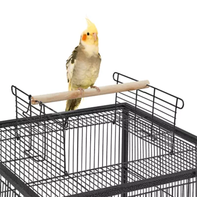 Yaheetech Open-top Parrot Cage with Rolling Stand - Image 4