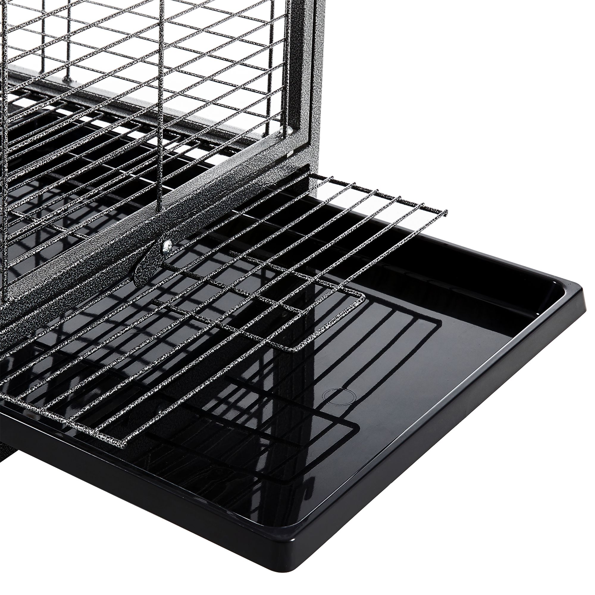 Yaheetech Pet Bird Travel Cage Carrier with Handle Perch - thumbnail 4