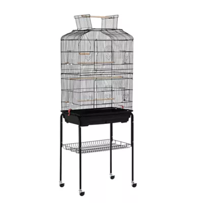 Yaheetech Large Rolling Parrot Cage w/ Slide-out Tray - Image 1