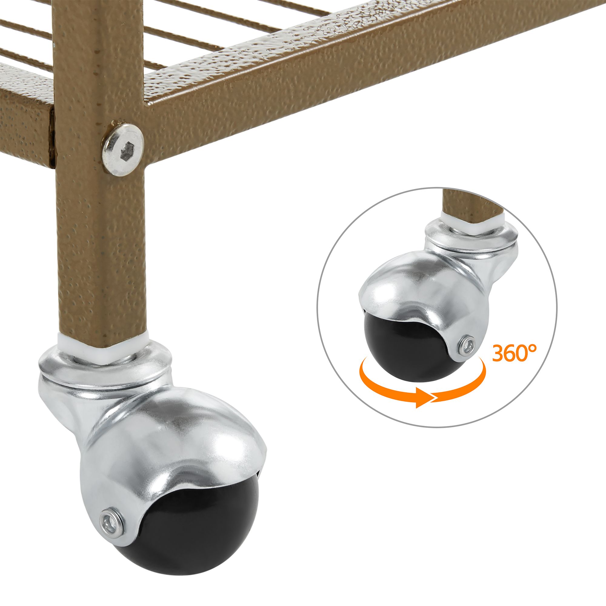 Yaheetech Mobile Large Parrot Bird Cage with Detachable Stand for Parrots - thumbnail 4