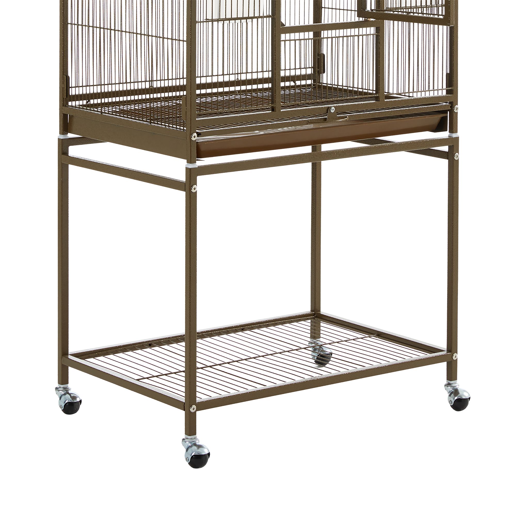 Yaheetech Mobile Large Parrot Bird Cage with Detachable Stand for Parrots - thumbnail 5